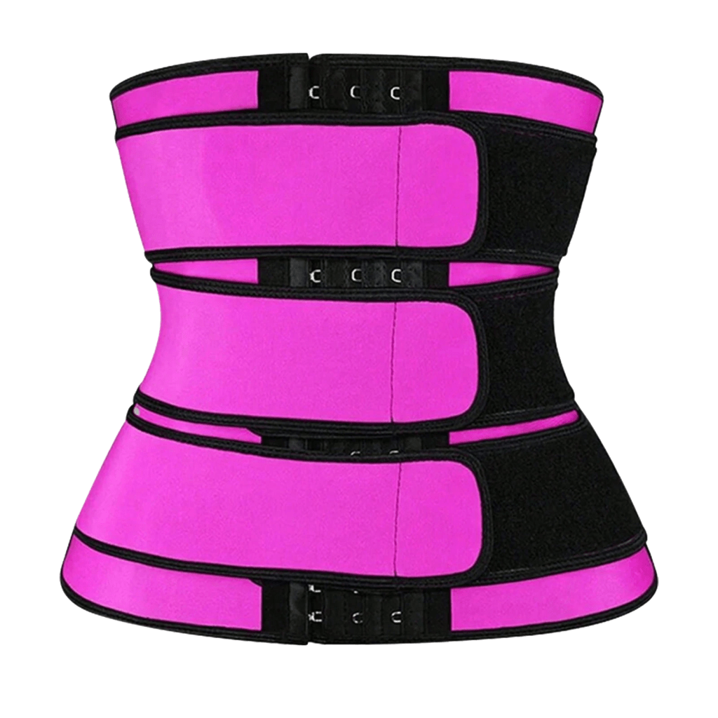 3 Belt Waist Trainer - Pink