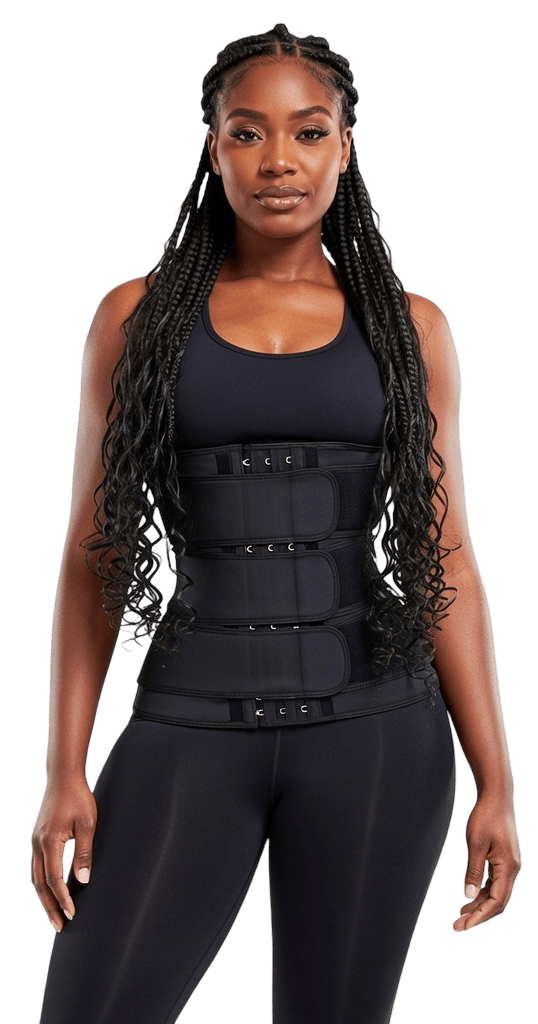 Waist Trainer worn by a female trainer